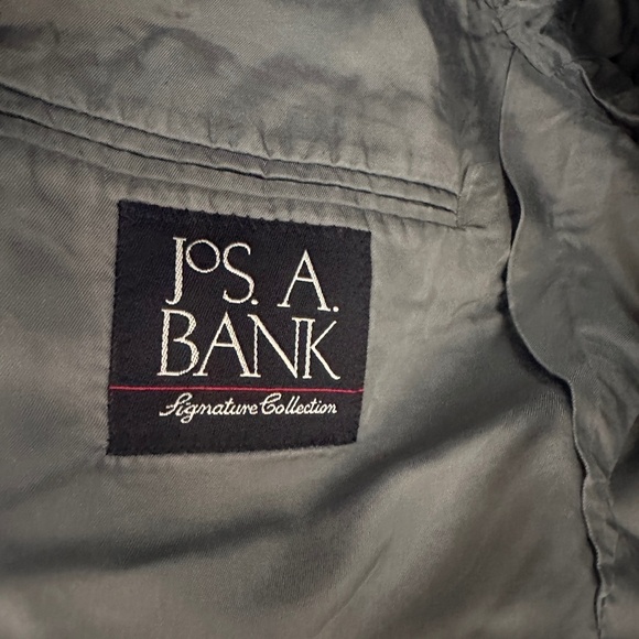 *JOS A. BANK* Men's Gray Signature Collection Blazer Suit Jacket - Picture 7 of 8